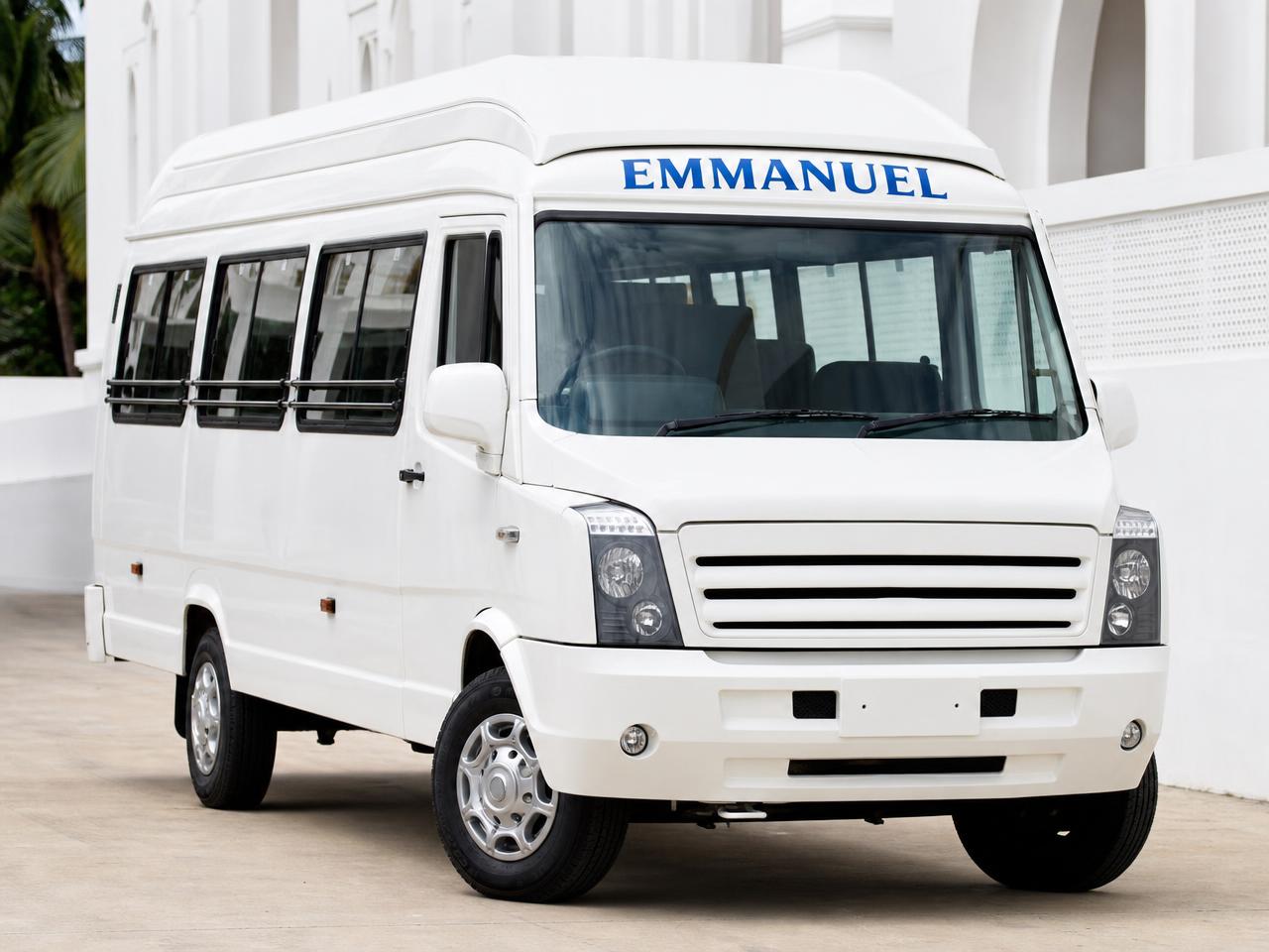 13 Seater Tempo Traveller available from Emmanuel Travels, Mumbai